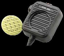 PARTS OTTO 500 high-temp fire speaker microphone continues to operate when other speaker mics