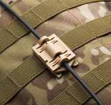 clip to any molle vest, install