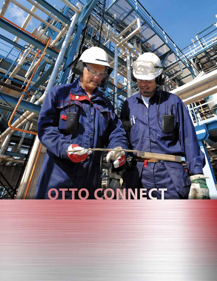 OTTO Connect Wireless Intercom is a fully conversational system that enables hands-free communication among teams of people.