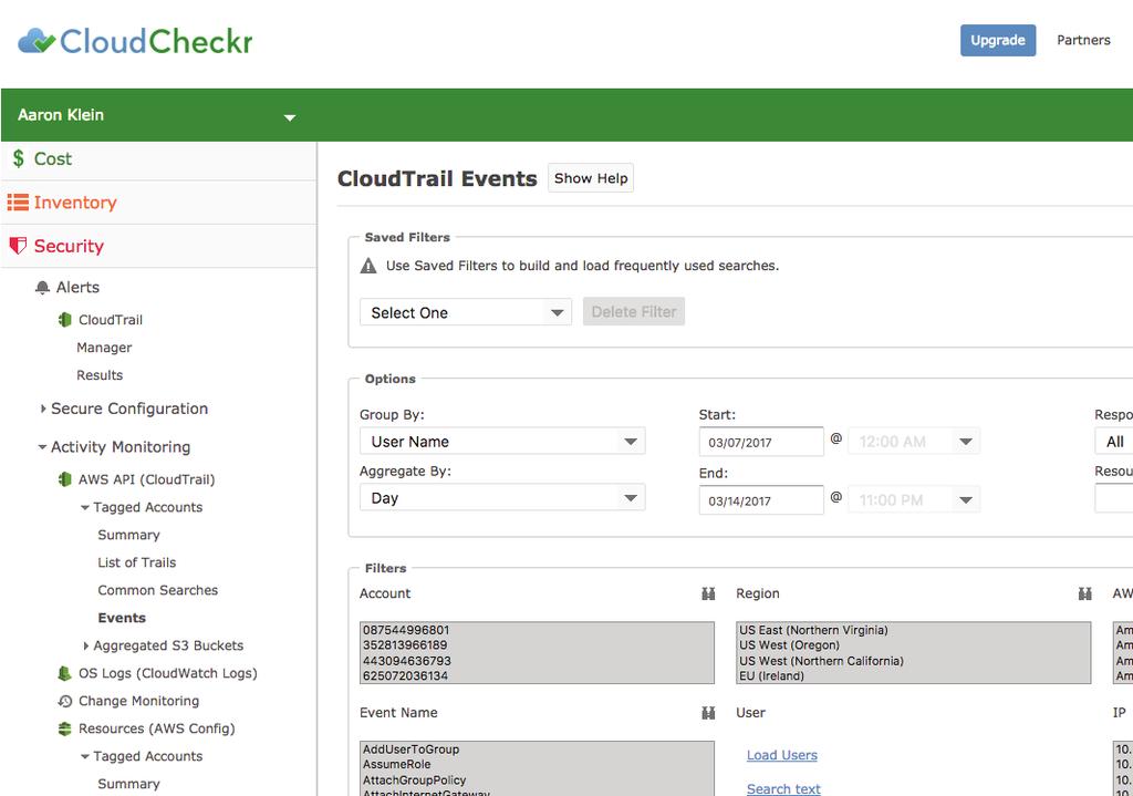 About CloudCheckr CloudCheckr s sophisticated cloud management platform offers control and clarity for leading organizations to manage and optimize their public cloud