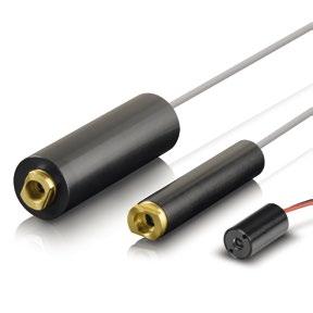Dot Lasers Line Lasers OEM Designs We offer dot lasers with a round or elliptical beam profile. The output power can be set according to customer specifications from a few microwatts up to 100 mw.