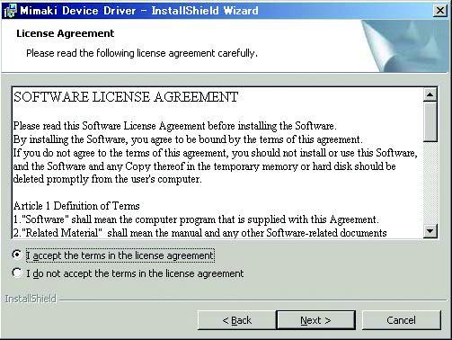 9 Check the Software License Agreement.