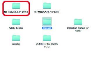 For Macintosh (MacOS9.2.2 to MacOSX 10.