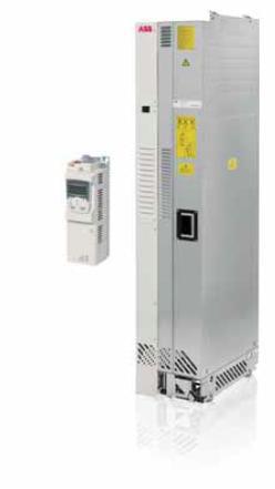 ABB standard drive variants The ACS850 is available in several frame sizes to optimise the packing density of the drive.