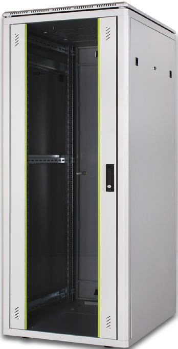 19" Network Cabinets 19" Network Cabinets in 600mm width The DIGITUS network cabinets are made of a robust steel construction with a minimum of seams.