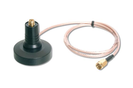75m Connecting plug: RP-SMA socket High power magnet Antenna stand: RP-SMA