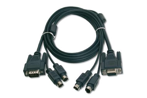 m KVM cable for DIGITUS KVM switches, (Basic-Line) Cable Type 183051 / AK 806/GR 1,5 m 189701 / AK