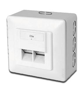 wall outlets - flush or surface mount