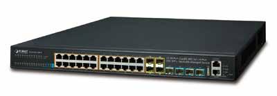 Routing for Enterprise-level Solution PLANET Layer 3 Stackable Managed Gigabit Switch provides high-density performance, Layer 3 static routing, RIP (Routing Information Protocol) and OSPF (Open