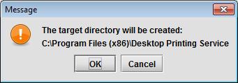 15.) The select installation path folder is displayed.