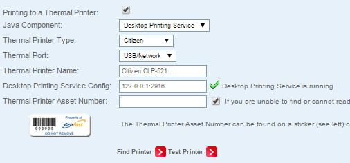 and click on the Retry link next to Desktop Printing Service