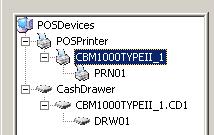 4.4 Deleting Device This section describes deletion of physical device (printer) and cash drawer registered.