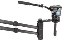SIRUI VTJ-1.8 for Video and Photography SIRUI VTJ-1.8 Video Travel Jib mobile camera crane Camera mounting plate Two mounting plates are included, one with 1/4, 3/8 and one with a 75mm half bowl.