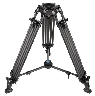 Centre and floor spreader The comfortable centre spread makes this tripod indispensable for professional film makers.