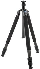 Rubber feet and stainless steel spikes RX series tripods are all equipped with three rubber feet and three metal spikes. The rubber feet are ideal on firm, level ground.