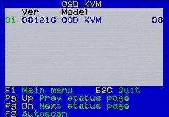 OSD timeout: specify duration for OSD menu to stay on screen Autoscan period: specify time for autoscan period Title bar: enalble/disable the title bar, and also specify its position.