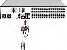Appendix C: Compatibility with Other Raritan Products Plug the MCIM or CIM's VGA and PS/2 or USB connectors into the appropriate ports labeled LOCAL USER on