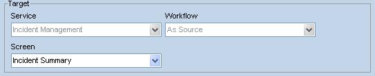 This tab will allow the user to add, update and delete Workflow rule entries for a given Workflow. These Workflow rule entries specify the navigation between various user-defined screens.