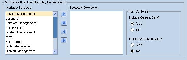 4 Select a Category to indicate the type of Filter to be created.