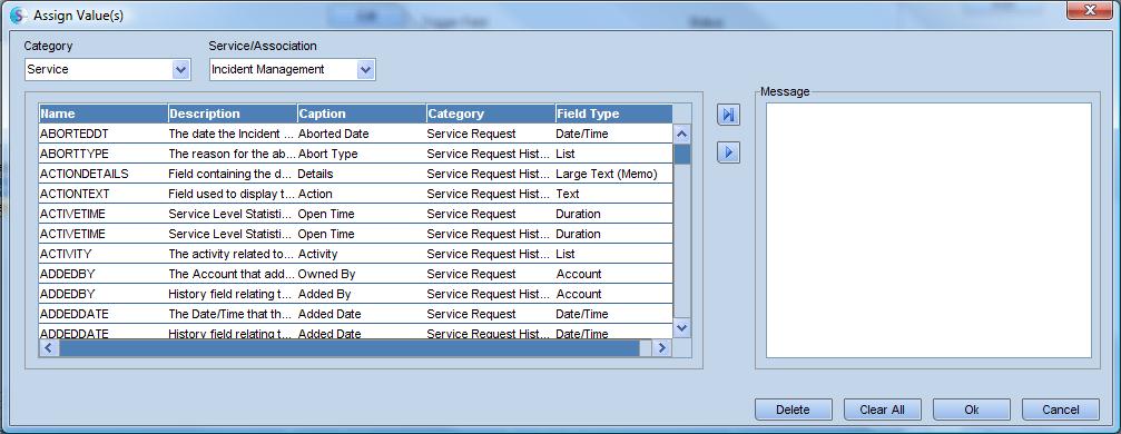 5 Select an Interface Operation from the drop-down list of available Interface Operations for this Interface Type.