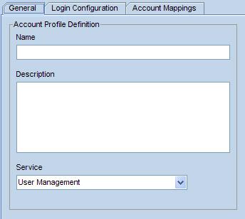 SYSTEM MANAGEMENT USER'S GUIDE General tab 1 Click Add Profile in the Operations Area.