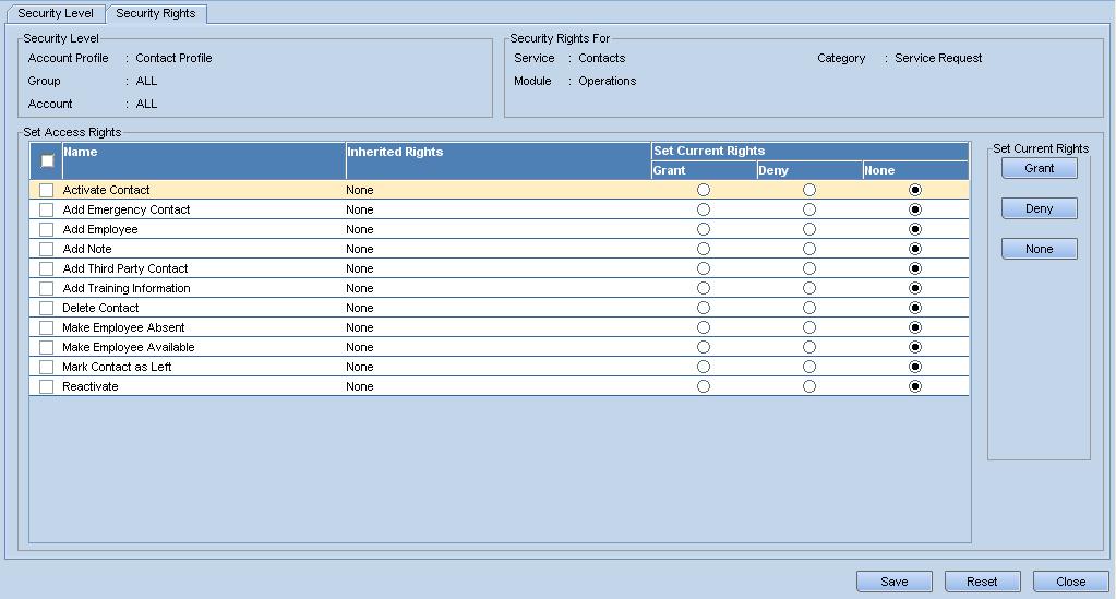 23. SYSTEM MANAGEMENT USER'S GUIDE 5 Select the Category of Operations to be displayed.