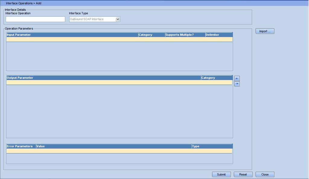 SYSTEM MANAGEMENT USER'S GUIDE Add Interface Operation For Sostenuto to interface with an external system, that system must be defined within Sostenuto.