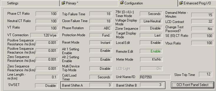 Figure 5-39 WinECP Configuration settings for Shift Registers Figure 40 shows the Shift Register functional block representation and logic flow The factory default settings will assert the first