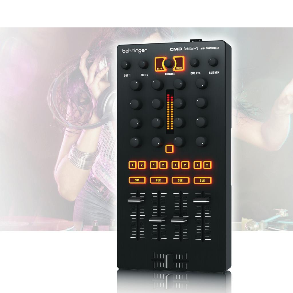 Product Information Document 4-channel mixer style DJ MIDI controller Deckadance* LE DJ software voucher from Image-Line included Compatible with popular DJ software including Native Instruments