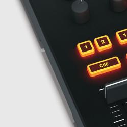 traditional DJ mixer so you instantly feel at home.
