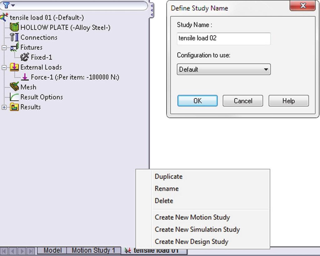 (3) Enter new study name (2) Select duplicate (1) Right-click an existing study tab Figure 2-33: A study can be copied into another study in three