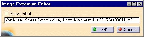Page 51 6. Double-click one of the Local Extremum objects in the specification tree. The Image Extremum Editor dialog box is displayed. 7.