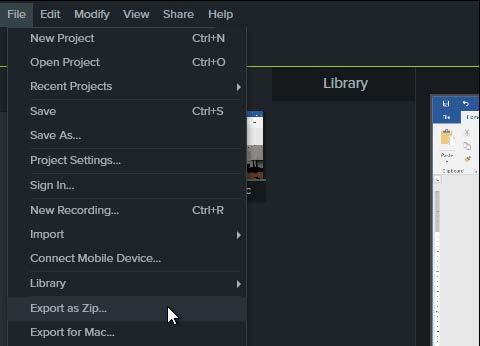 editing dimensions. With a project file, you can: Continue work on a video at a later time.