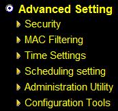 Please do not change any of the values on this page unless you are already familiar with these functions. Changing these settings can adversely affect the performance of your access point.
