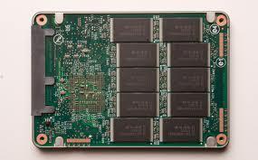 Solid-State Disk (SSD) read, write read, program, erase Host I/F (SATA, ) Microcontroller NAND NAND NAND SSD Same I/f as HDD SATA.