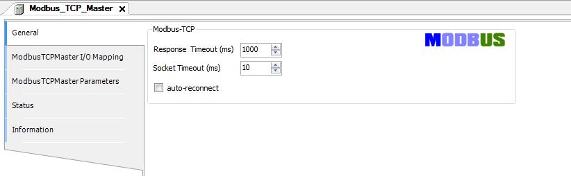 2 Example settings Modbus TCP Client