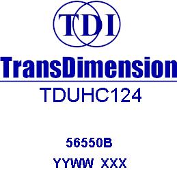 TransDimension Product Brief Package (64 pin LQFP) V DD D 3 D 2 D 1 D 0 TEST 4 DM 4 DP 4 DM 3 DP 3 DM 2 DP 2 V SS DM 1 DP 1 V DD 48 47 46 45 44 43 42 41 40 39 38 37 36 35 34 33 V SS 49 32 /PO 4 D 4