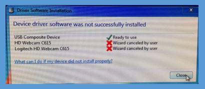 2 nd request for additional software install will pop up with a request for admin credentials, again you do