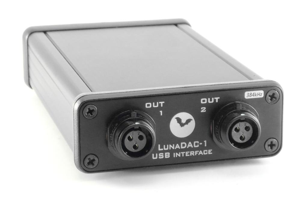 BROADBAND ULTRASOUND 2-CHANNEL USB INTERFACE LunaDAC-1 User Manual
