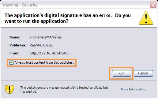 Optionally, you may check Always trust content form this publisher. 5.