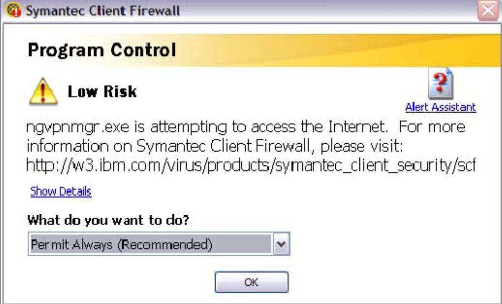 13. If prompted by a firewall, select the option to