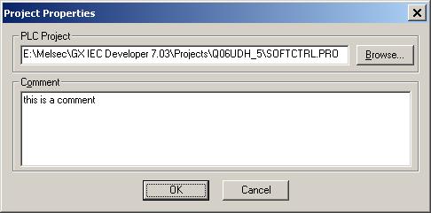 the project can be converted, a message is displayed. If the change of the master type implies a change of the CPU type, the user is also reminded to adjust the transfer settings.