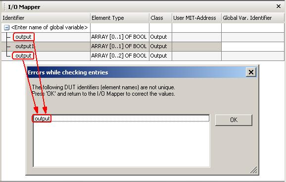 75 GX Configurator-DP Program code with declaration of DUT with entered element identifier: TYPE tha4slv10mod01: STRUCT bitsignals: ARRAY [0.