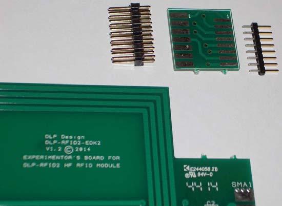 2. Break the smaller PCB away from the larger PCB: