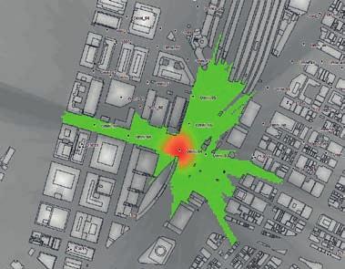 Dense Urban Environments in 3D Planet offers an extensive small-cell planning capability.