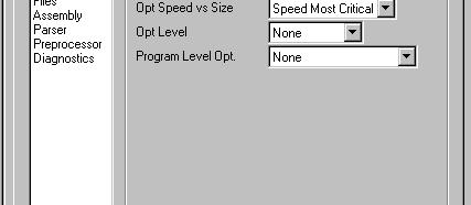 -o3 Highest optimisation level Table 1: Compiler options used in this lab B.