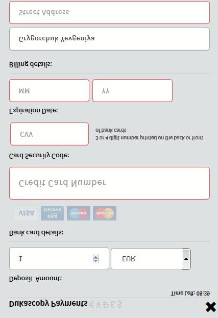 to deposit WEB In order to transfer funds to Dukascopy Payments e-wallet, choose the
