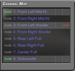 If you keep the CTRL key pressed and click on another channel, this other channel will be selected and highlighted as well.