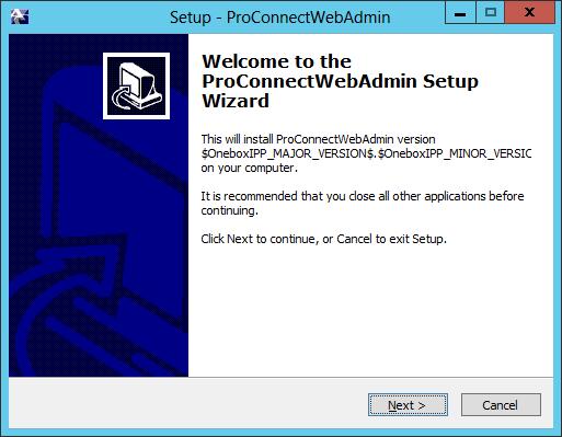 User's Guide 4. Installing SBA ProConnect 12.