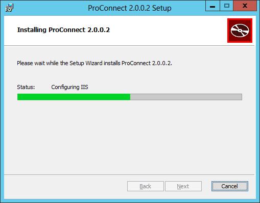 User's Guide 4. Installing SBA ProConnect 16.